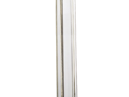 מזוזה פלסטיק שקופה 20 ס"מ עם פקק גומי | Clear Plastic Mezuzah with Rubber Cork 20 cm