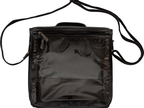 תיק לתפילין פיו שקוף 30X29 | Leatherette Tefilin Bag with Handle 30*29 cm