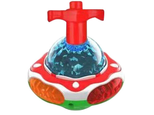 סביבון צבעוני מזמר עברית בליסטר 8892 | Plastic Hebrew Singing Dreidel in Blister Pack