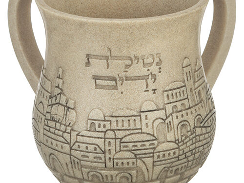 נטלה מהודרת מפולימר 14 ס"מ | Polymer Washing Cup 14 cm