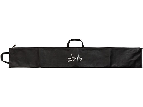 נרתיק מהודר ללולב דמוי עור 116x19 ס"מ