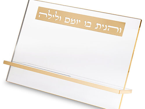 שטנדר אקריליק " והגית"