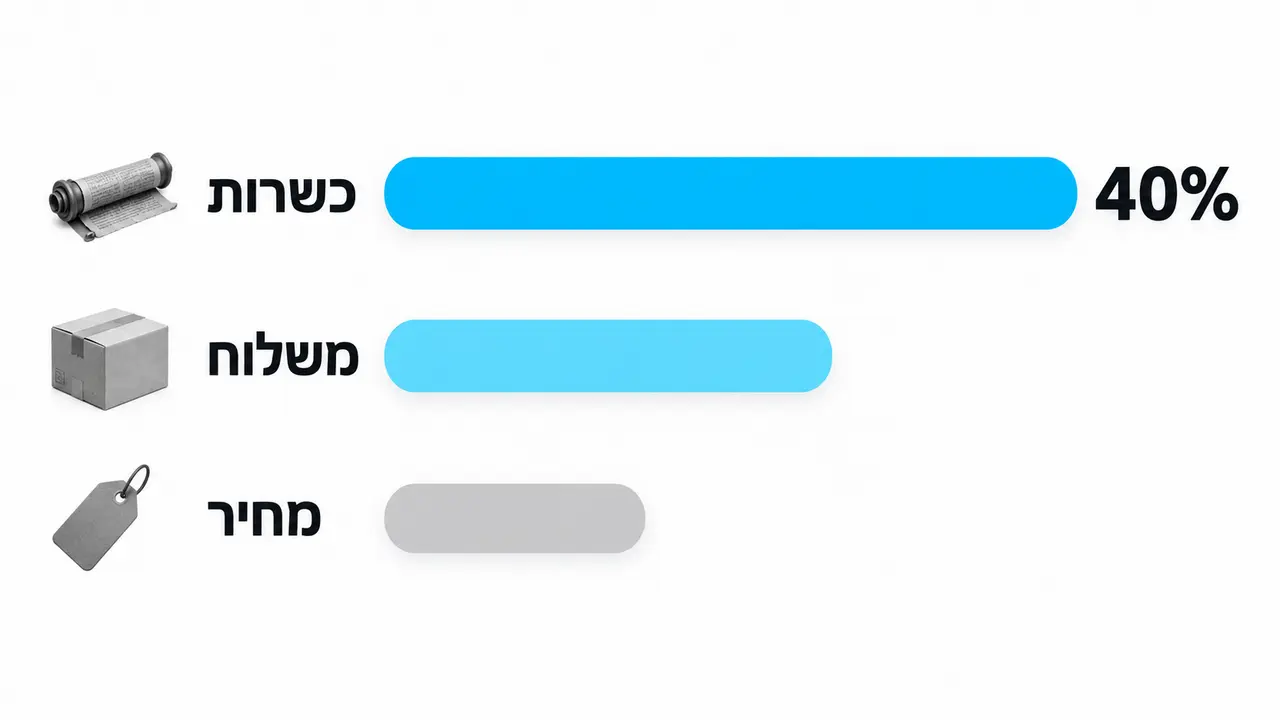 מה מכריע את החלטת הרכישה של הקונה הישראלי